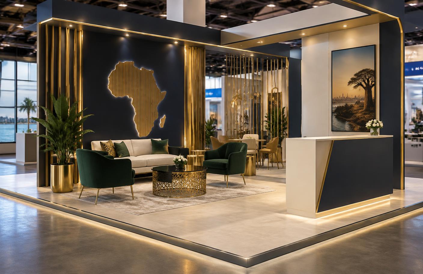 Illustration du Lounge Gold · 25 m²